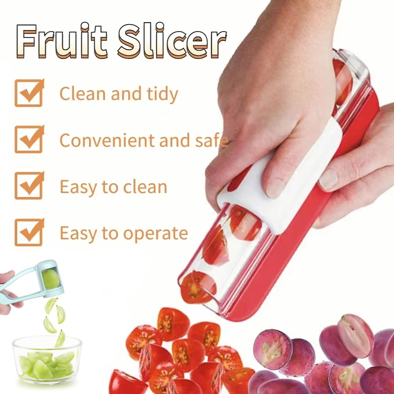 Onion Holder Slicer - Tomato Grape Cherry Slicer Fruit Vegetable