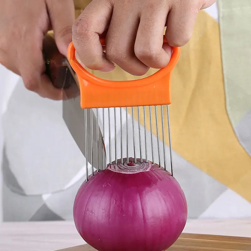 Stainless Steel Onion Holder M - огляд і ціна Onion Holder Slicer