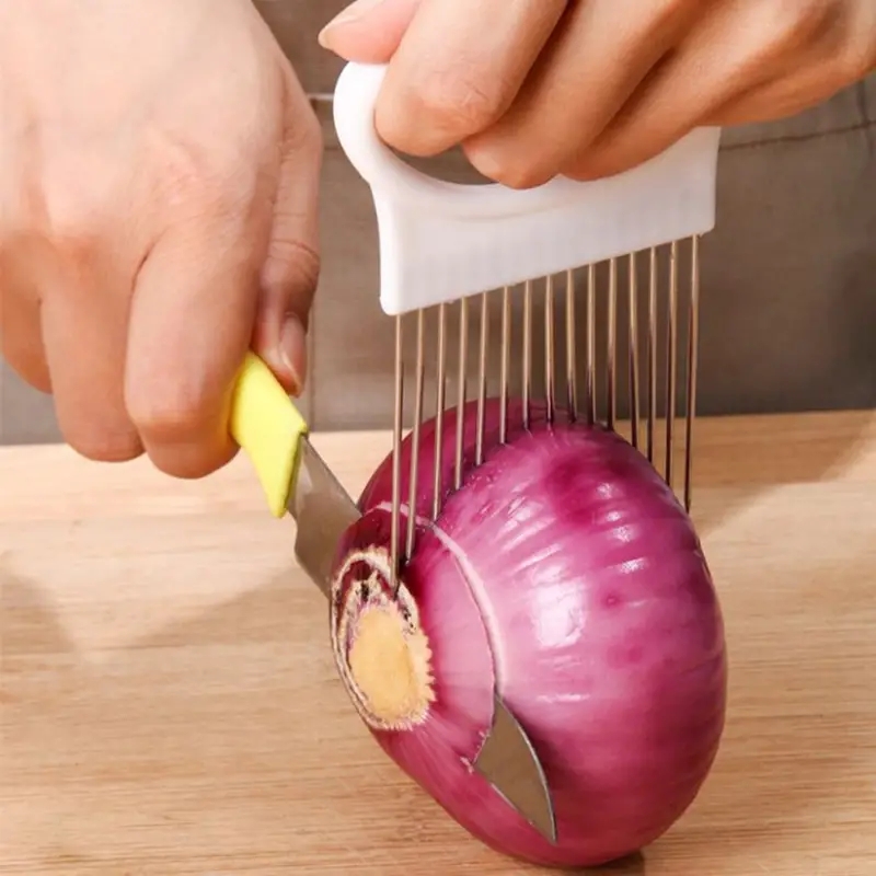 Stainless Steel Onion Holder M - огляд і ціна Onion Holder Slicer