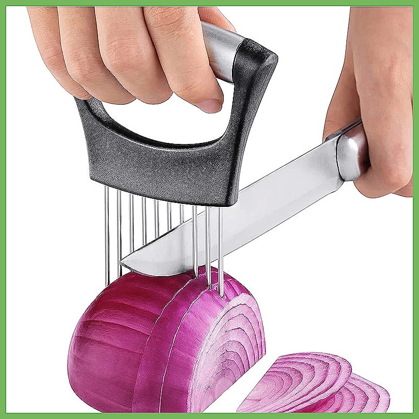 Leeseph Onion Holder, Stainles - огляд і ціна Onion Holder Slicer