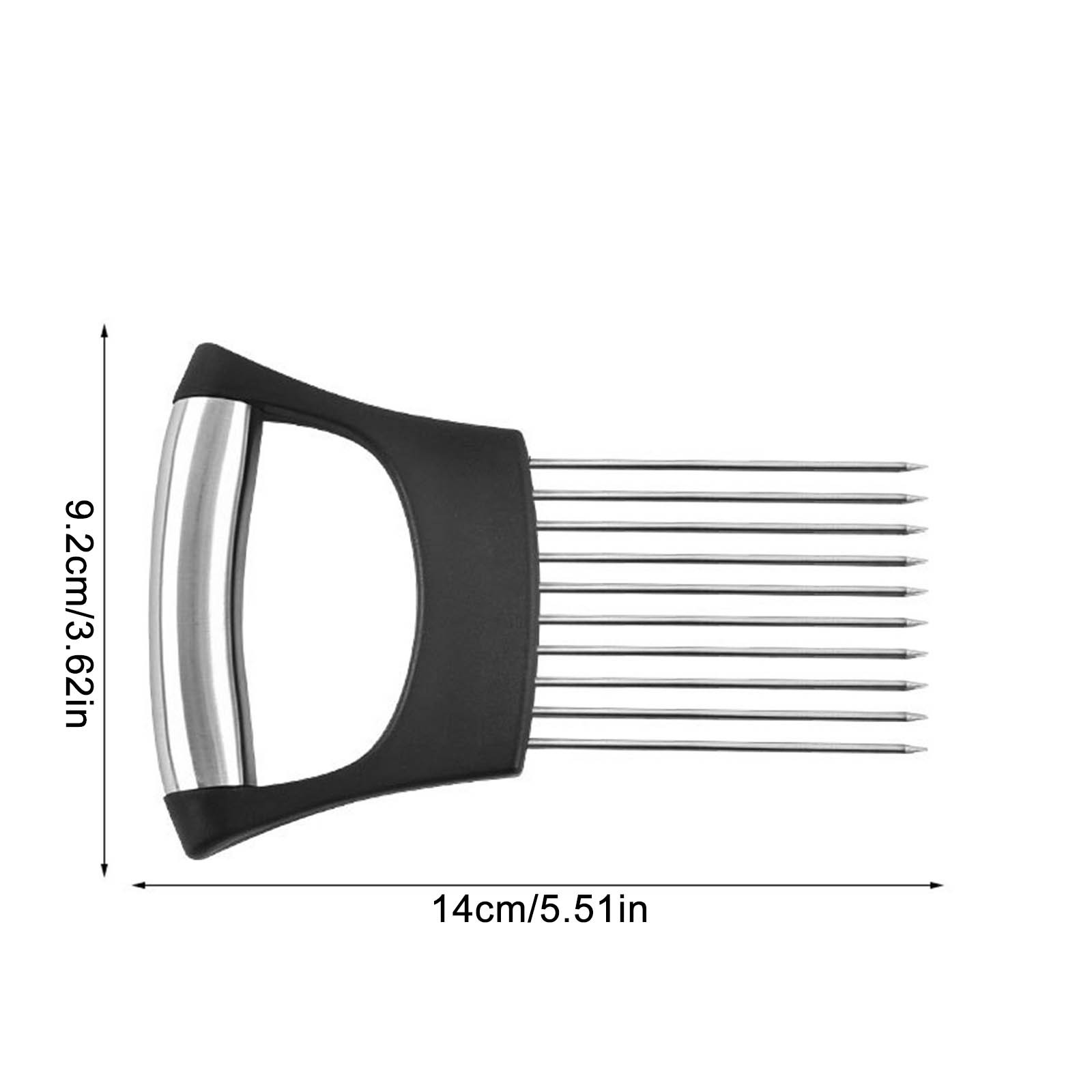 Stainless Steel Onion Needle O - огляд і ціна Onion Holder Slicer