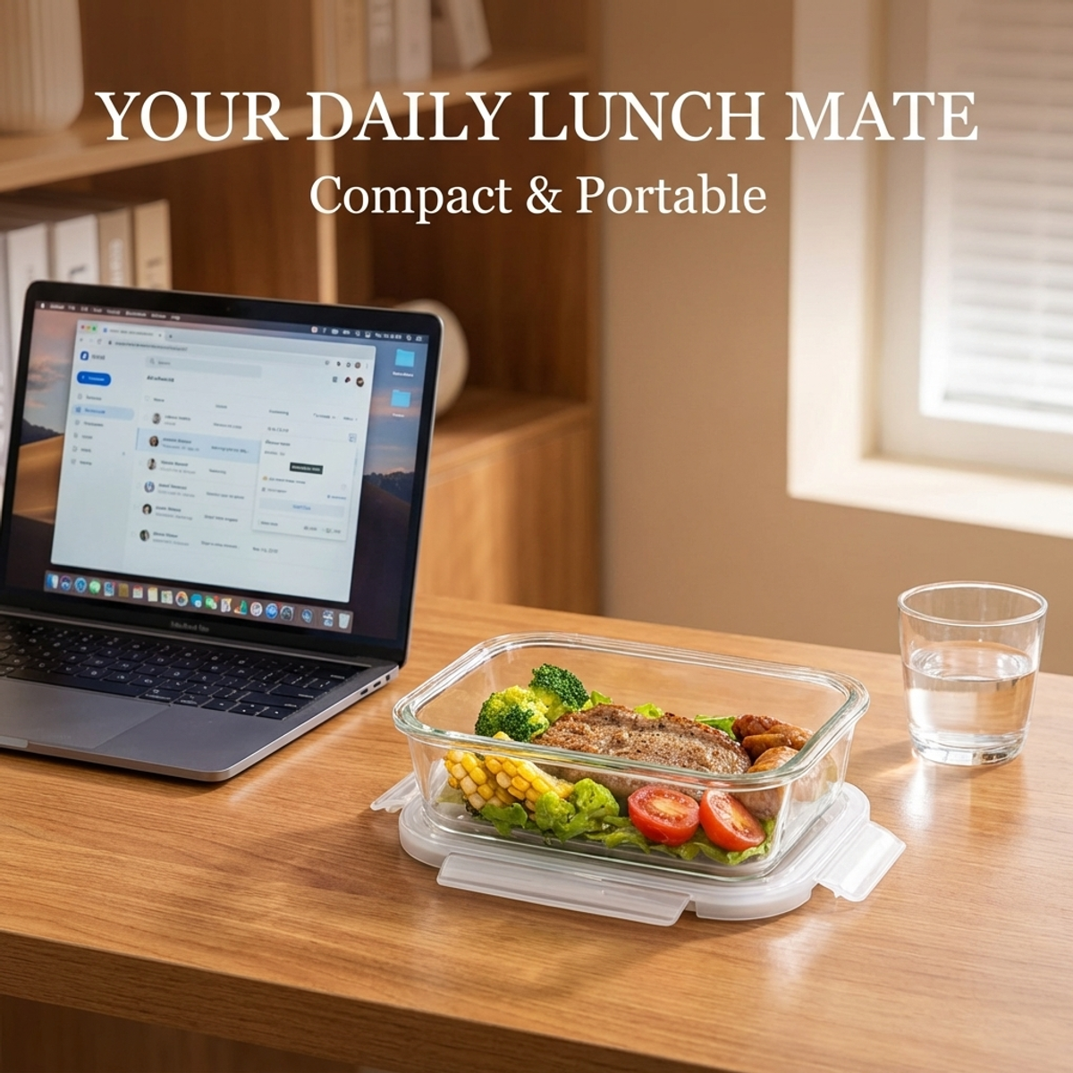 High Borosilicate Glass Lunch  - огляд і ціна Meal Prep For Office