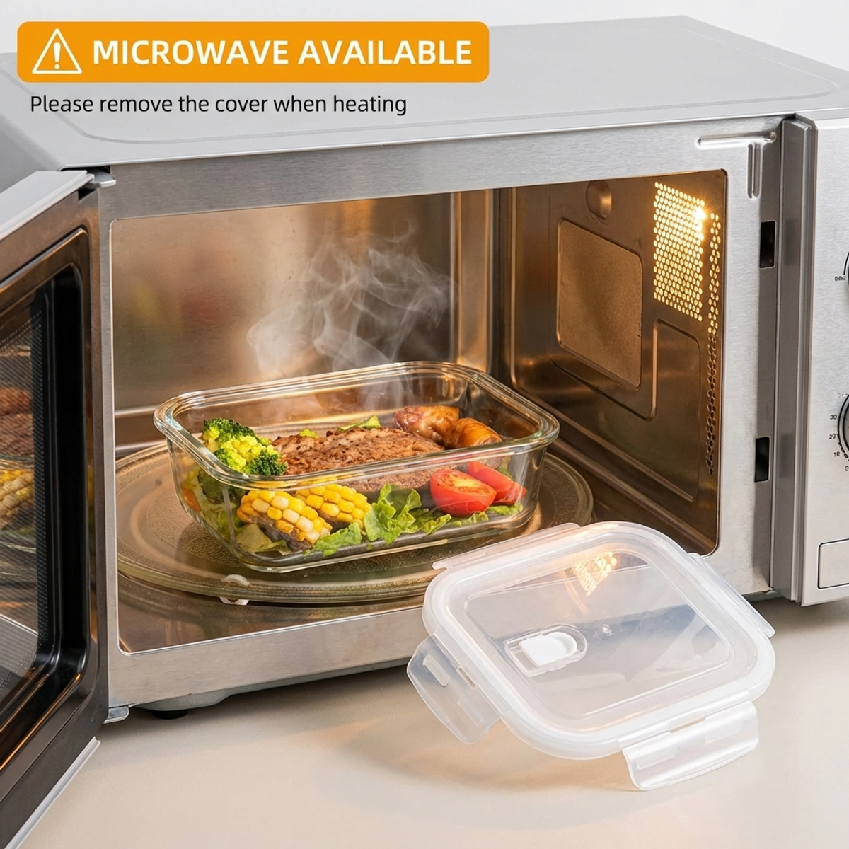 High Borosilicate Glass Lunch  - огляд і ціна Meal Prep For Office