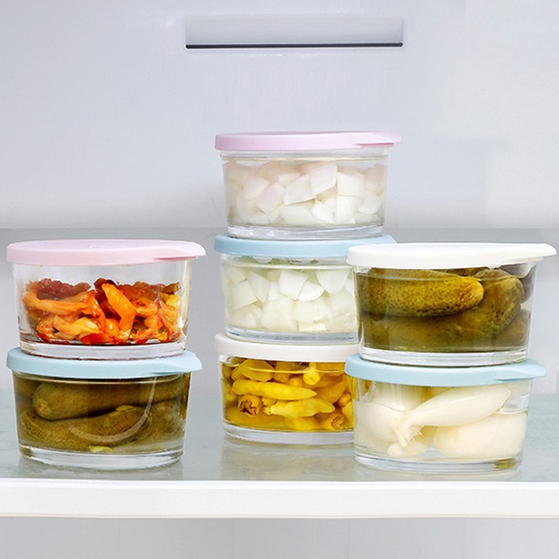 F】Microwave Safe Round Food St - огляд і ціна Meal Prep Glass Containers Oven Safe
