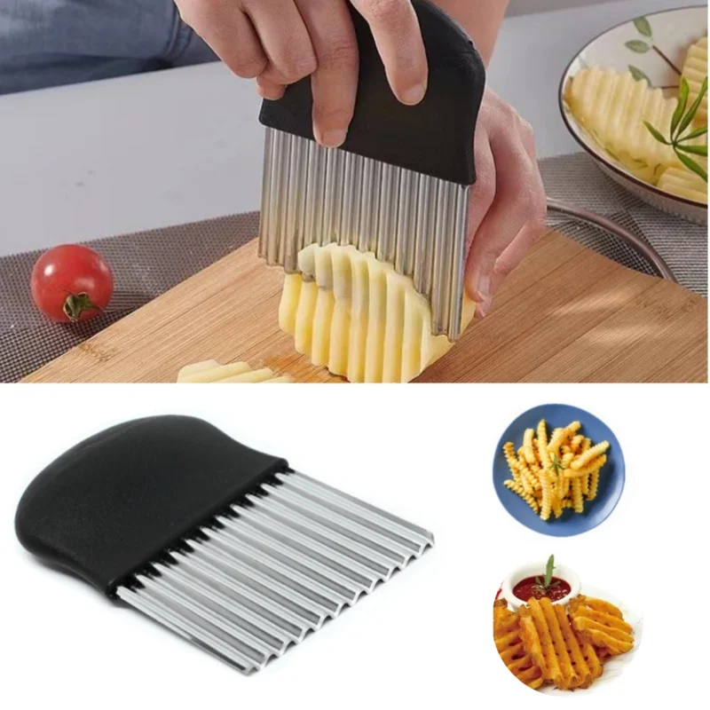 Stainless Steel Potato Chip Sl - огляд і ціна Onion Holder Slicer