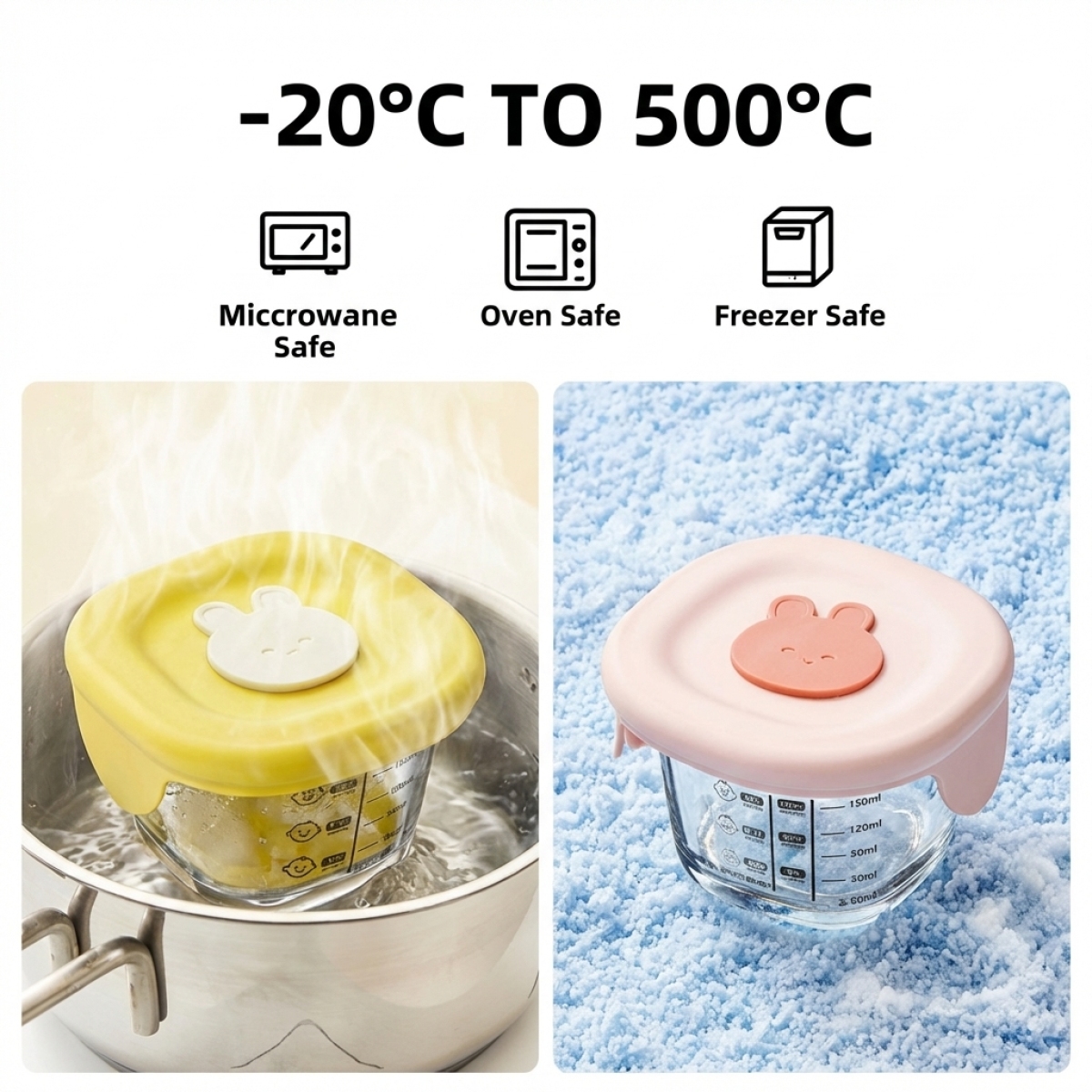 High Borosilicate Glass Food C - огляд і ціна Meal Prep Glass Containers Oven Safe