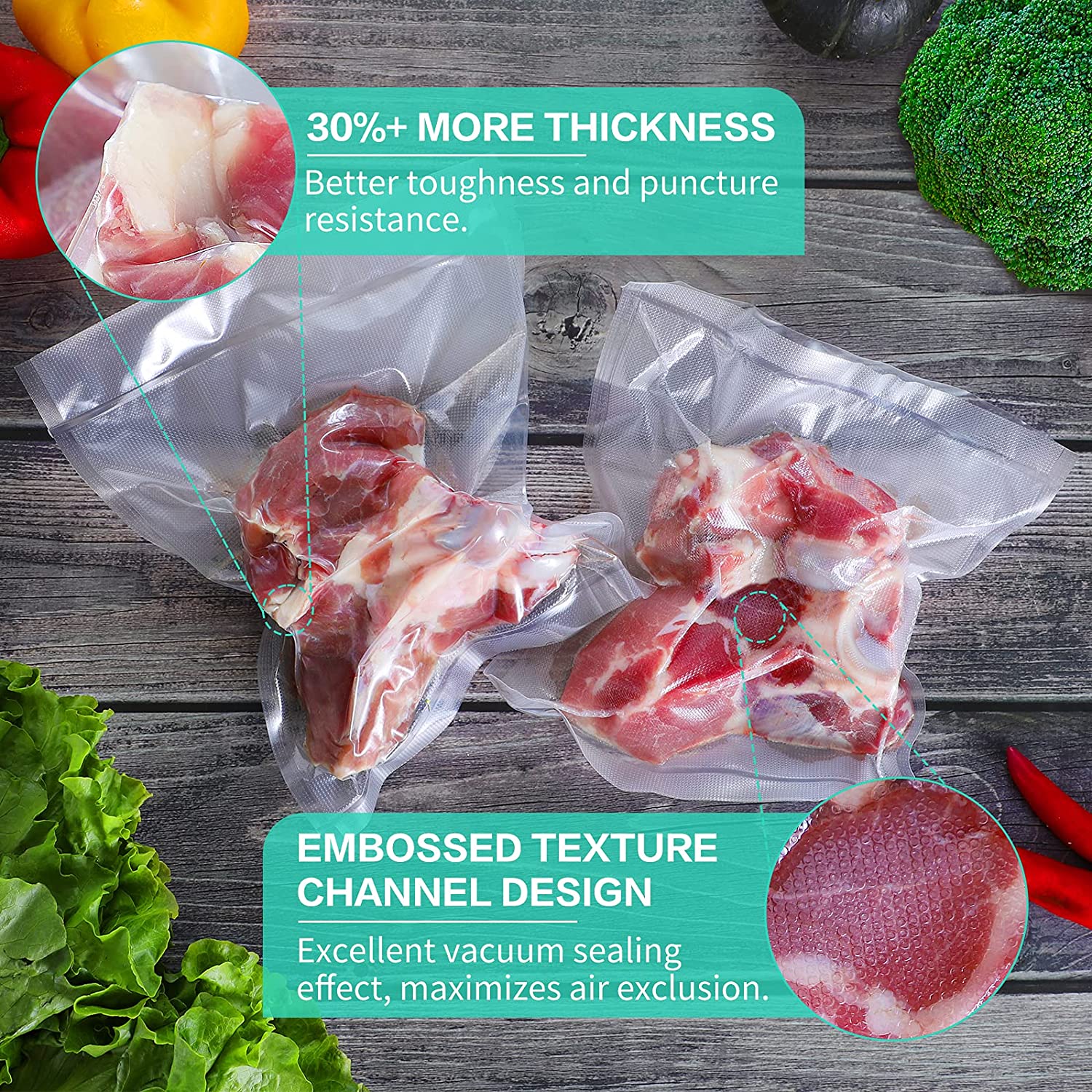 Kitchen Bags For Vacuum Food V - огляд і ціна Meal Prep Vacuum Sealer