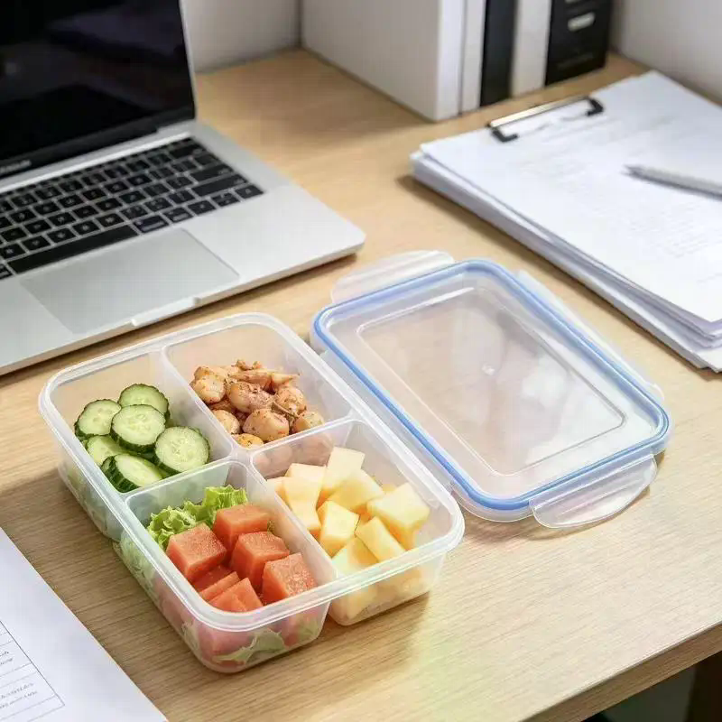 Reusable Plastic Food Storage  - огляд і ціна Meal Prep For Office