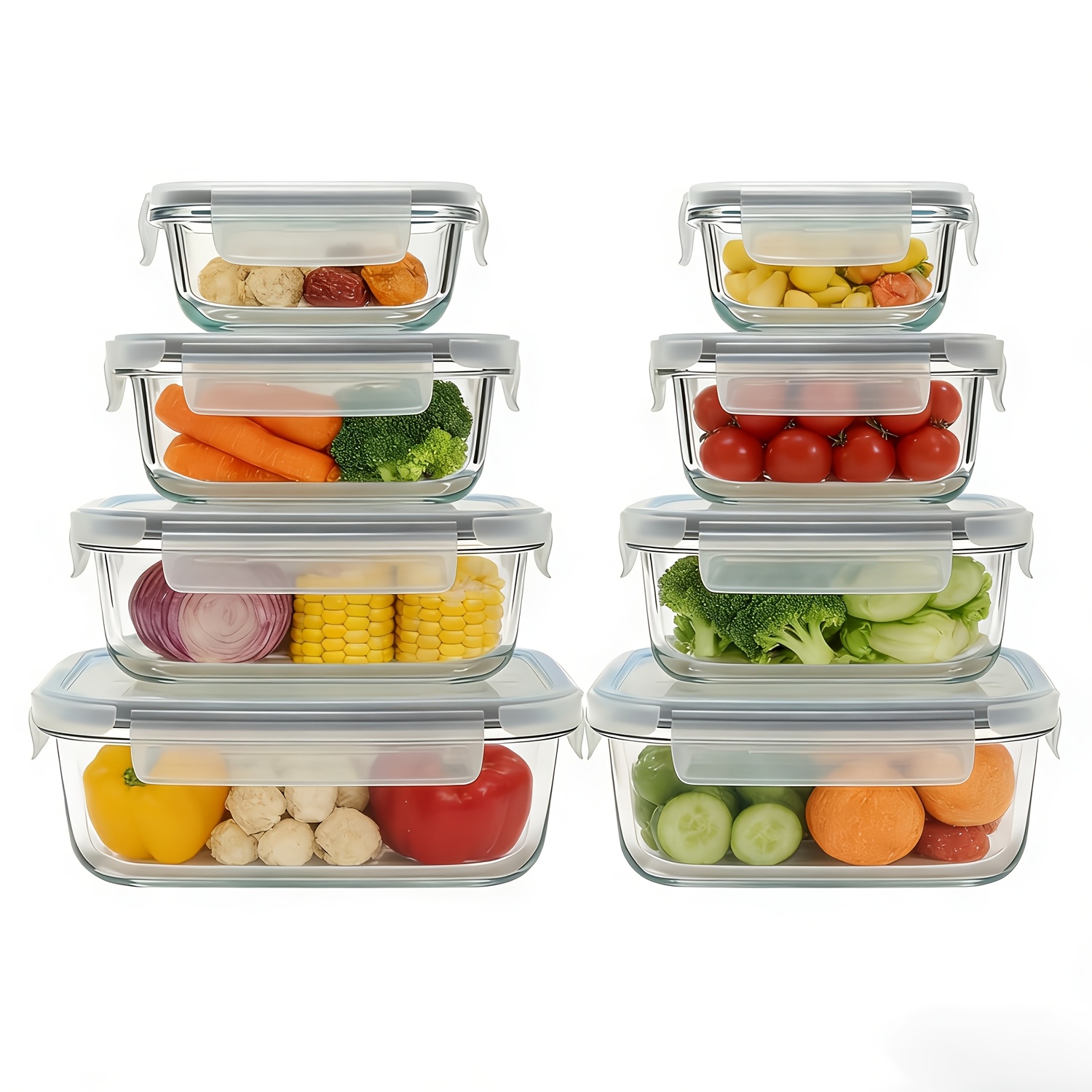 Premium Glass Food Storage Con - огляд і ціна Meal Prep Glass Containers Oven Safe