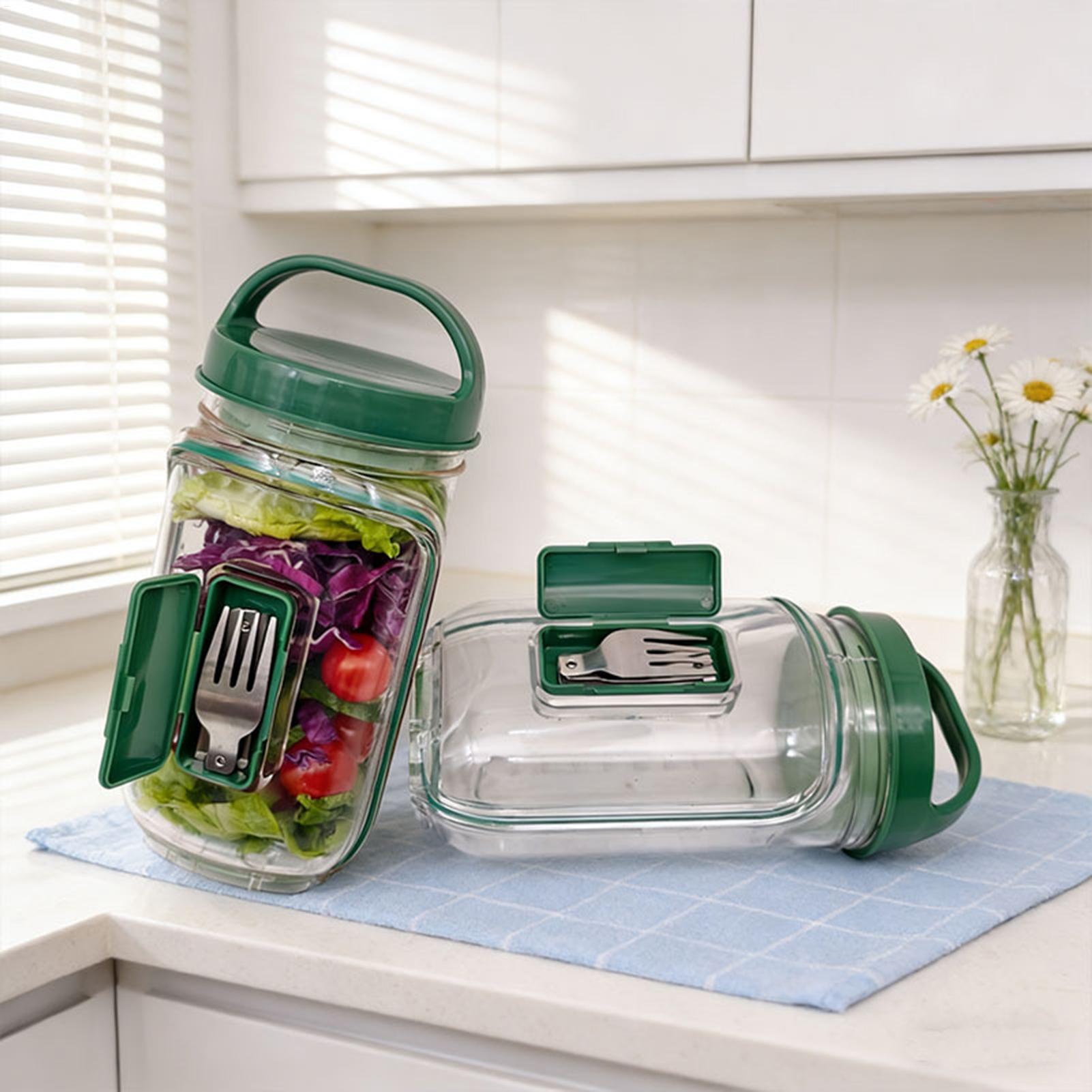 1000ml Leakproof Salad Contain - огляд і ціна Meal Prep For Office