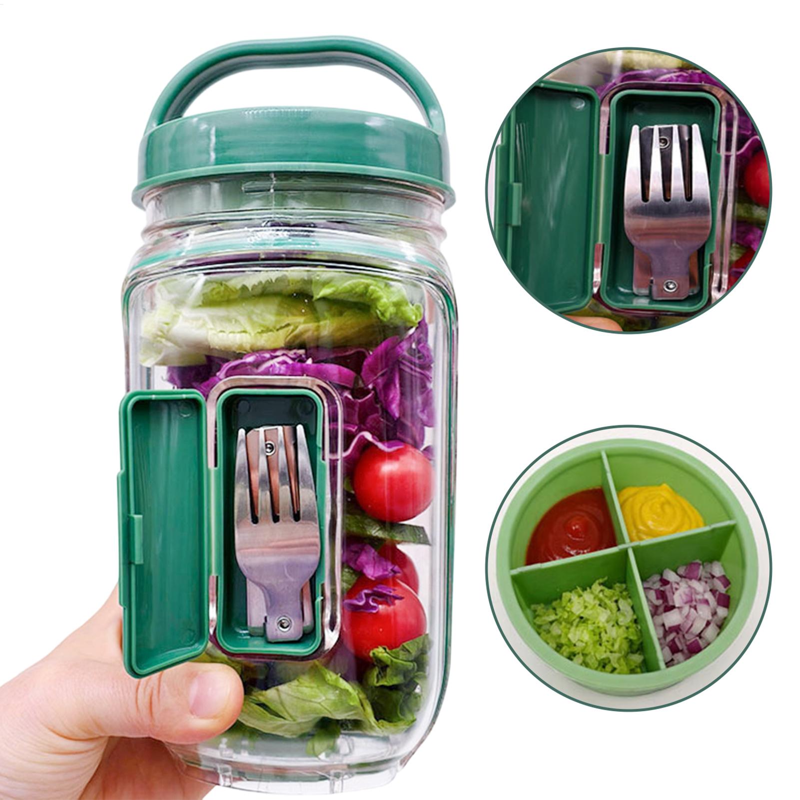 1000ml Leakproof Salad Contain - огляд і ціна Meal Prep For Office