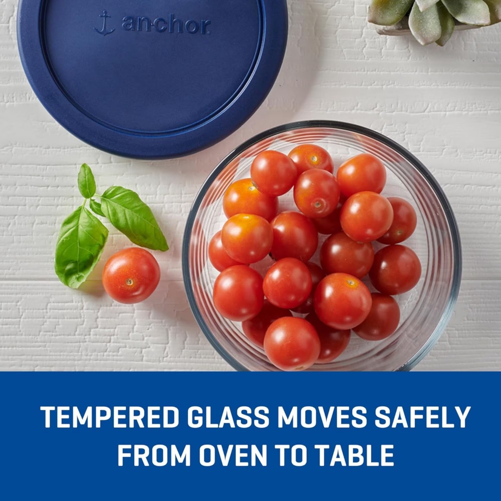 2 Pack Round Glass Food Storag - огляд і ціна Meal Prep Glass Containers Oven Safe