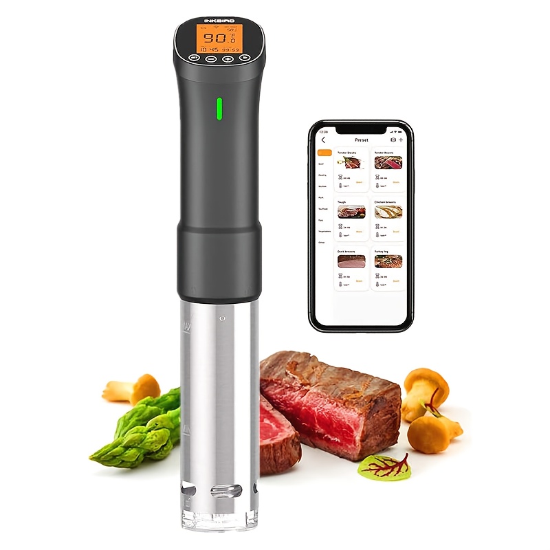 Smart WiFi Sous Vide Immersion - огляд і ціна Meal Prep App