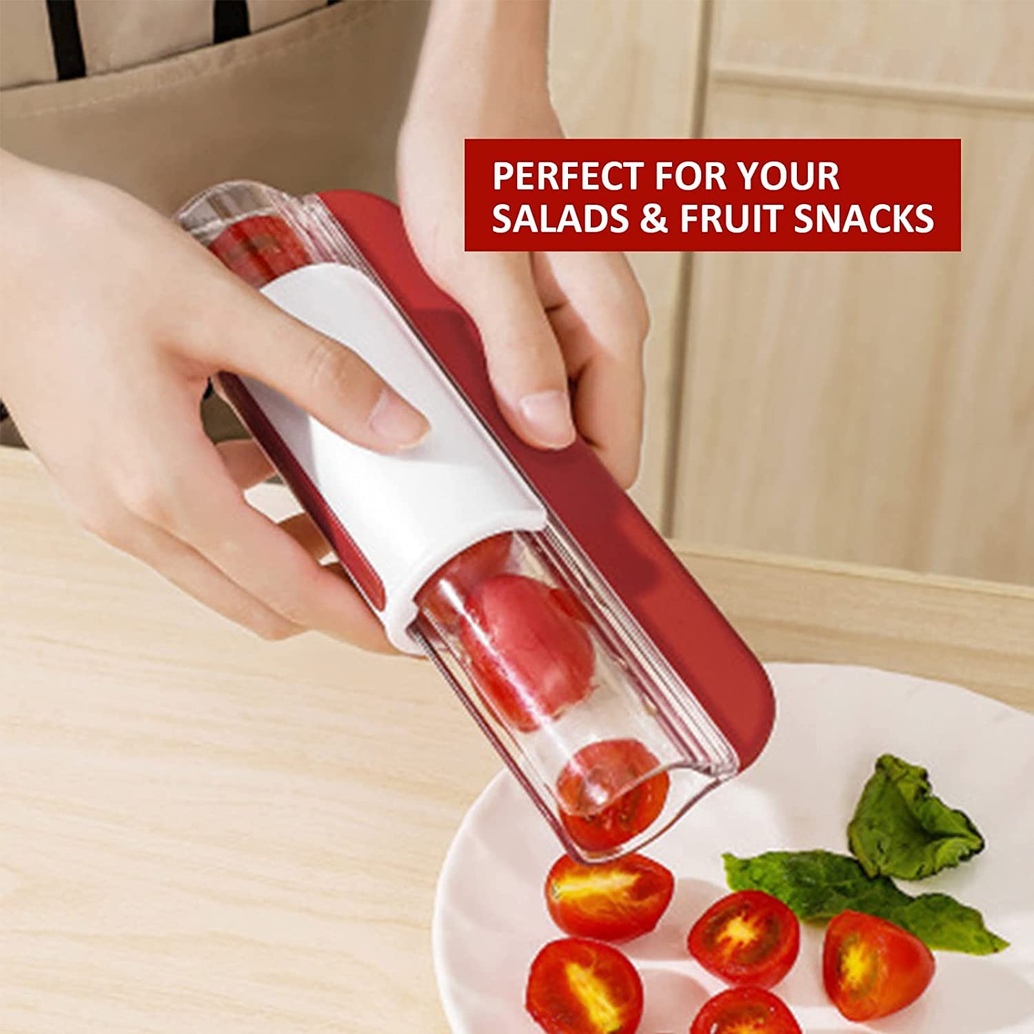 Tomato Grape Cherry Slicer Fru - огляд і ціна Onion Holder Slicer