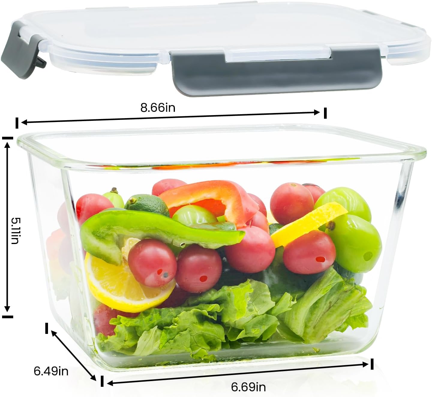 Large Glass Storage Containers - огляд і ціна Meal Prep With Rotisserie Chicken