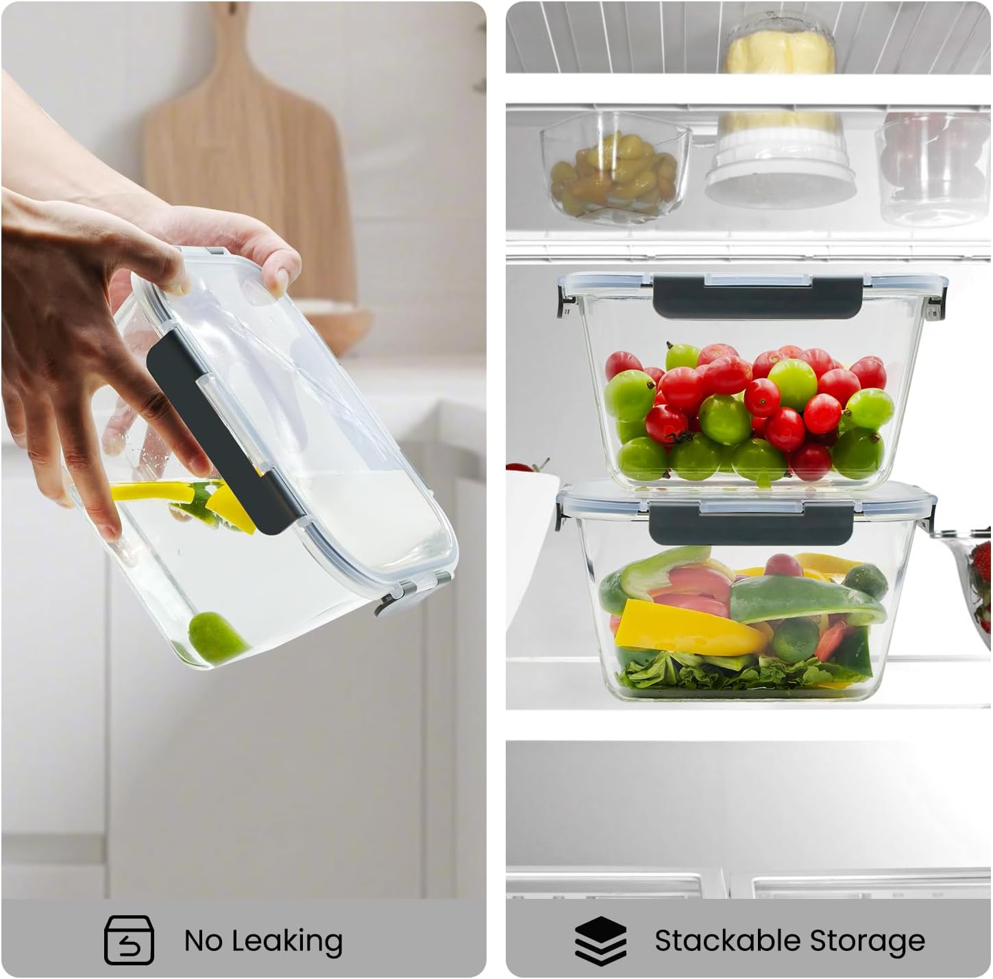 Large Glass Storage Containers - огляд і ціна Meal Prep With Rotisserie Chicken