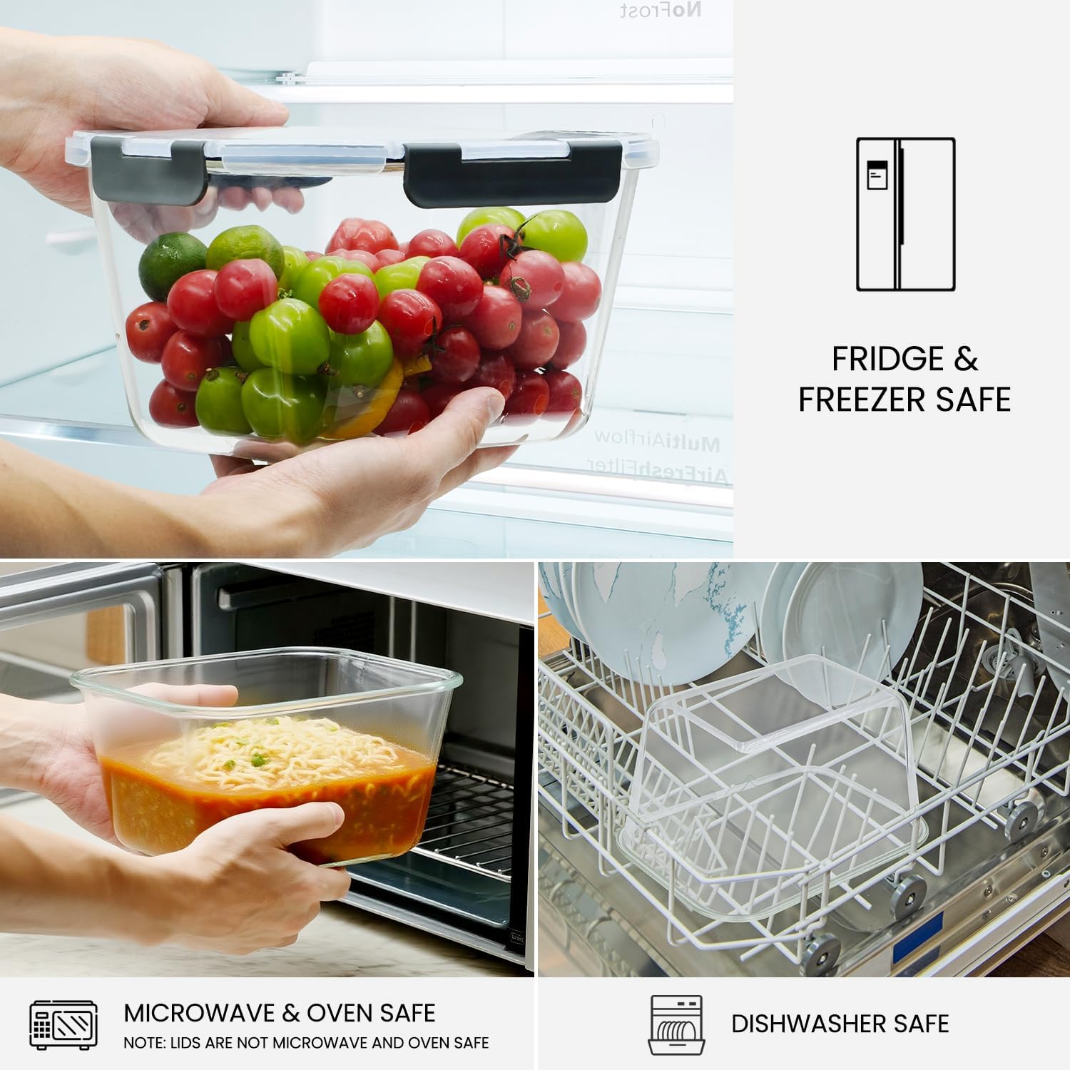 Large Glass Storage Containers - огляд і ціна Meal Prep With Rotisserie Chicken