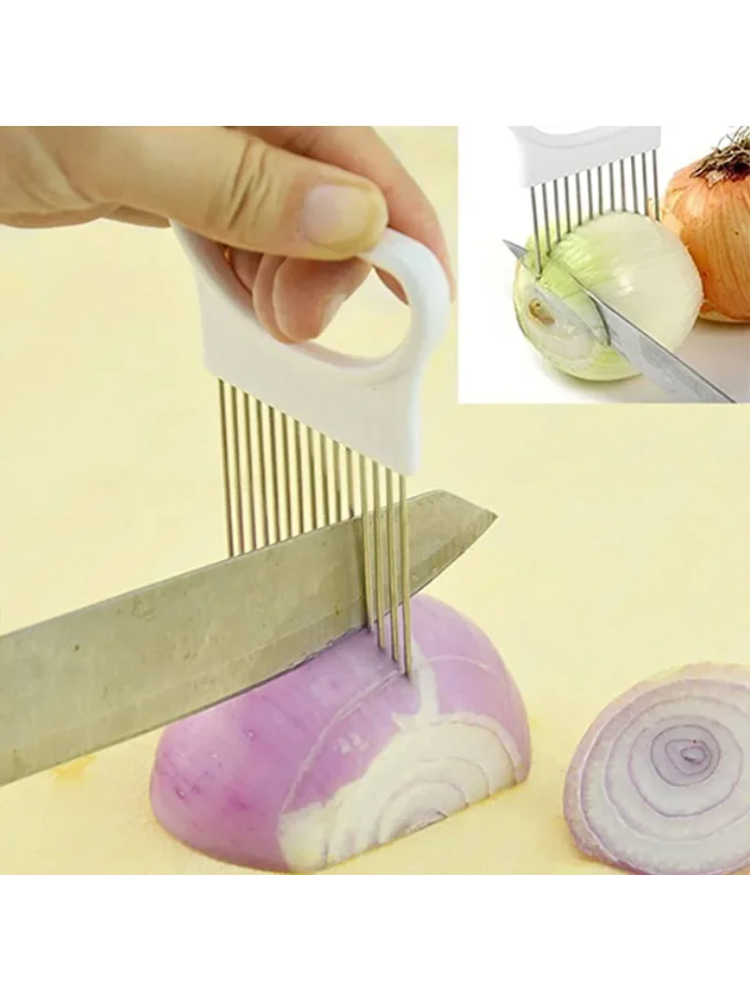 Effortlessly Slice Onions with - огляд і ціна Onion Holder Slicer