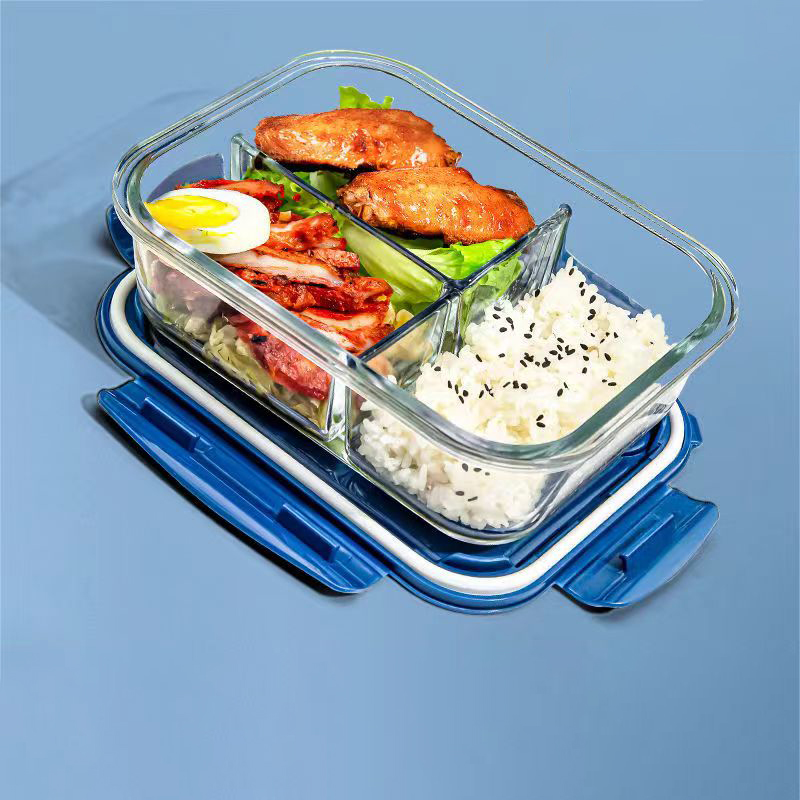 New style Lunch Box Glass 1050 - огляд і ціна Meal Prep Glass Containers Oven Safe